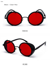 Load image into Gallery viewer, Round Vintage Sunglasses Retro Eyewear Style Sunglasses For Women New Retro Shape Coating Sunglasses For Men New Round Shape  Sunglasses &amp; Classic Design Sunglasses
