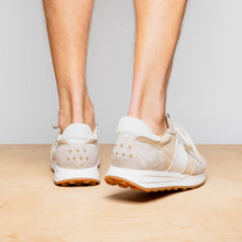 Load image into Gallery viewer, 66-265-TPE ROXI Suede &amp; Calfskin Sneaker, Taupe
