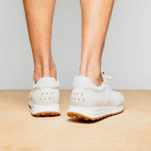 Load image into Gallery viewer, 66-265-WHT ROXI Suede &amp; Calfskin Sneaker, White
