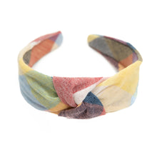 Load image into Gallery viewer, Rubik Cube Knotted Headband

