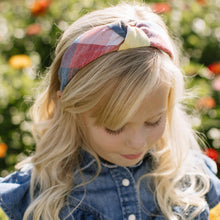 Load image into Gallery viewer, Rubik Cube Knotted Headband

