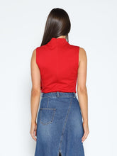 Load image into Gallery viewer, Ruffle Flower Detail Tank Top
