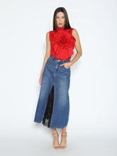 Load image into Gallery viewer, Ruffle Flower Detail Tank Top
