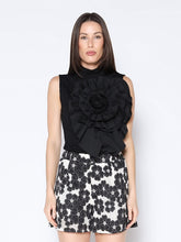 Load image into Gallery viewer, Ruffle Flower Detail Tank Top
