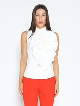 Load image into Gallery viewer, Ruffle Flower Detail Tank Top
