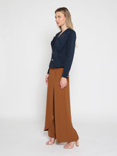 Load image into Gallery viewer, Ruffle Front With Button Long Sleeve Jacket
