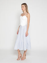 Load image into Gallery viewer, Ruffled Detail Mesh Fabric Top with Straps

