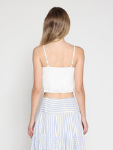 Load image into Gallery viewer, Ruffled Detail Mesh Fabric Top with Straps
