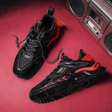 Load image into Gallery viewer, Running Black Mans Breathable Comfortable Shoes Jogging Gym Training Outdoor Sport Sneakers Mens Walking Tennis Running Shoes Slip On Casual Fashion Sneakers
