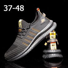 Load image into Gallery viewer, Running Lightweight Breathable Man's Sport Sneakers Comfortable Fashion Men Sneakers Non Slip Tennis Sport Athletic Walking Sneakers Modern Design For Mens
