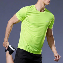 Load image into Gallery viewer, Men's Quick Dry Compression Fitness T-Shirt'
