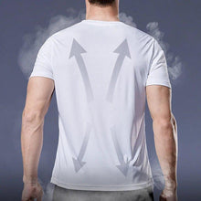Load image into Gallery viewer, Men's Quick Dry Compression Fitness T-Shirt'
