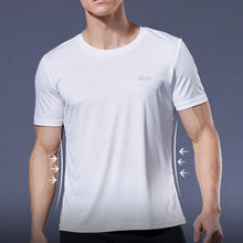 Load image into Gallery viewer, Men's Quick Dry Compression Fitness T-Shirt'
