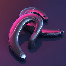 Load image into Gallery viewer, Running Sports Earphone BoneBluetooth Headphones True Wireless Earbuds with Charging Case IPX7 Waterproof Stereo Sound Earphones Built-in Mic in-Ear Headsets Deep Bass Conduction Ear Hook Bluetooth 5.0 HiFi Stereo Wireless Earphone Headset For  Headsets
