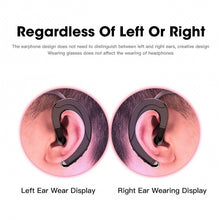 Load image into Gallery viewer, Running Sports Earphone BoneBluetooth Headphones True Wireless Earbuds with Charging Case IPX7 Waterproof Stereo Sound Earphones Built-in Mic in-Ear Headsets Deep Bass Conduction Ear Hook Bluetooth 5.0 HiFi Stereo Wireless Earphone Headset For  Headsets
