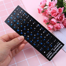 Load image into Gallery viewer, Russian Keyboard Cover Stickers For Laptop PC Keyboard Standard Letter Layout Keyboard Covers Film Silicone Skin Keyboard Covers For Laptops

