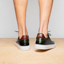 Load image into Gallery viewer, 65-201-OLV RUSSO Burnished Italian Calfskin - Olive
