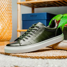 Load image into Gallery viewer, 65-201-OLV RUSSO Burnished Italian Calfskin - Olive
