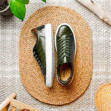 Load image into Gallery viewer, 65-201-OLV RUSSO Burnished Italian Calfskin - Olive
