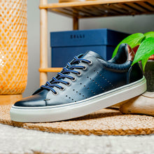 Load image into Gallery viewer, 65-201-NVY RUSSO Burnished Italian Calfskin - Navy
