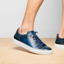 Load image into Gallery viewer, 65-201-NVY RUSSO Burnished Italian Calfskin - Navy
