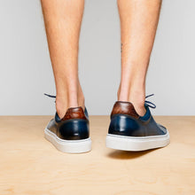 Load image into Gallery viewer, 65-201-NVY RUSSO Burnished Italian Calfskin - Navy
