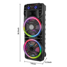 Load image into Gallery viewer, BassBlaster Bluetooth Speaker - Epic Heavy Bass Sound for Unforgettable Party Vibes
