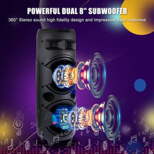 Load image into Gallery viewer, BassBlaster Bluetooth Speaker - Epic Heavy Bass Sound for Unforgettable Party Vibes
