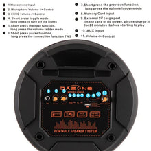 Load image into Gallery viewer, BassBlaster Bluetooth Speaker - Epic Heavy Bass Sound for Unforgettable Party Vibes
