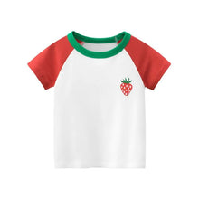 Load image into Gallery viewer, Western Style Cotton Baby Girl Round Neck T-Shirt - # GIAA21510008
