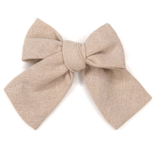 Load image into Gallery viewer, Champagne Petite Hair Bow
