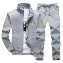 Load image into Gallery viewer, Trendy Two-Piece Suit: Long-Sleeved Cardigan &amp; Trousers - # BOAA13310005
