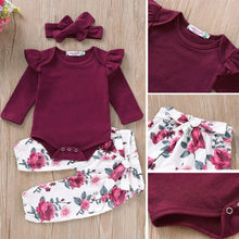 Load image into Gallery viewer, Cute Baby Girl Romper Set - # BAAA71710003
