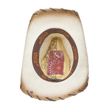 Load image into Gallery viewer, Peter Grimm Saddle - Straw Cowboy Hat
