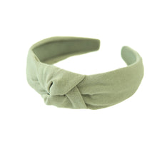 Load image into Gallery viewer, Sage Knotted Headband

