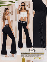 Load image into Gallery viewer, Sally 100% Authentic Colombian Push Up Flare Jeans
