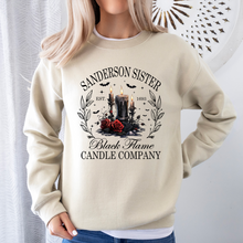 Load image into Gallery viewer, Sanderson Sister Black Flame Tee or Sweatshirt
