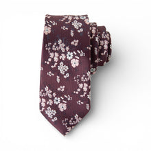 Load image into Gallery viewer, Sangria Floral - Men's Tie
