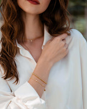 Load image into Gallery viewer, The Sapphire Trio Bracelet - Gold
