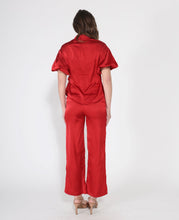 Load image into Gallery viewer, Satin Wide Leg Dress Pants

