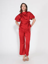 Load image into Gallery viewer, Satin Wide Leg Dress Pants
