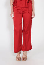 Load image into Gallery viewer, Satin Wide Leg Dress Pants
