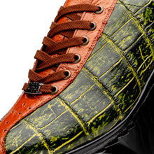 Load image into Gallery viewer, Saulo Green / Cognac

