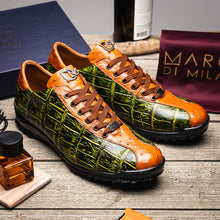 Load image into Gallery viewer, Saulo Green / Cognac
