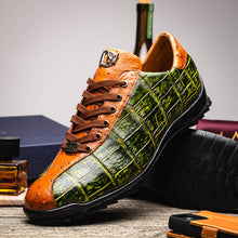Load image into Gallery viewer, Saulo Green / Cognac
