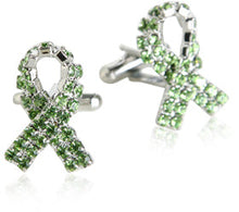 Load image into Gallery viewer, Save the Environment Cufflinks Silver
