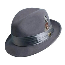 Load image into Gallery viewer, Stacy Adams Johnston - Soft Wool Felt Fedora Hat
