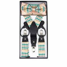 Load image into Gallery viewer, Vittorio Farina Gift Box (Paisley Suspender, Bow Tie &amp; Pocket Square Set)
