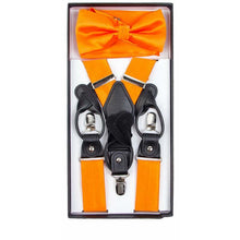 Load image into Gallery viewer, Vittorio Farina Gift Box (Satin Suspender, Bow Tie &amp; Pocket Square Set)
