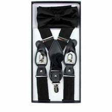 Load image into Gallery viewer, Vittorio Farina Gift Box (Satin Suspender, Bow Tie &amp; Pocket Square Set)
